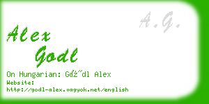 alex godl business card